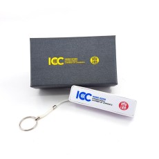 时尚款香水味USB流动充电器套装  (移动电源)2200 mAh-ICC